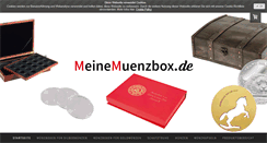 Desktop Screenshot of meinemuenzbox.de